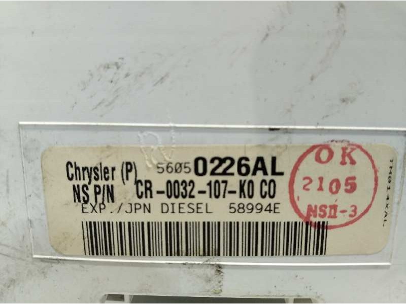 Recambio de cuadro instrumentos para jeep gr. cherokee (wh) 3.0 crd cat referencia OEM IAM 56050226AL  