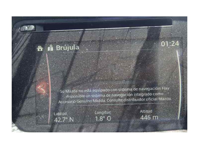 Recambio de pantalla multifuncion para mazda cx-5 2.0 cat referencia OEM IAM KA0T611J0A  KA0H669G0