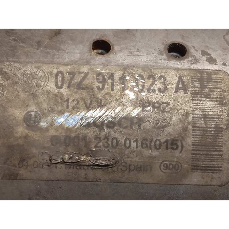 Recambio de motor arranque para volkswagen touareg (7la) tdi v10 referencia OEM IAM 07Z911023A  0001230016