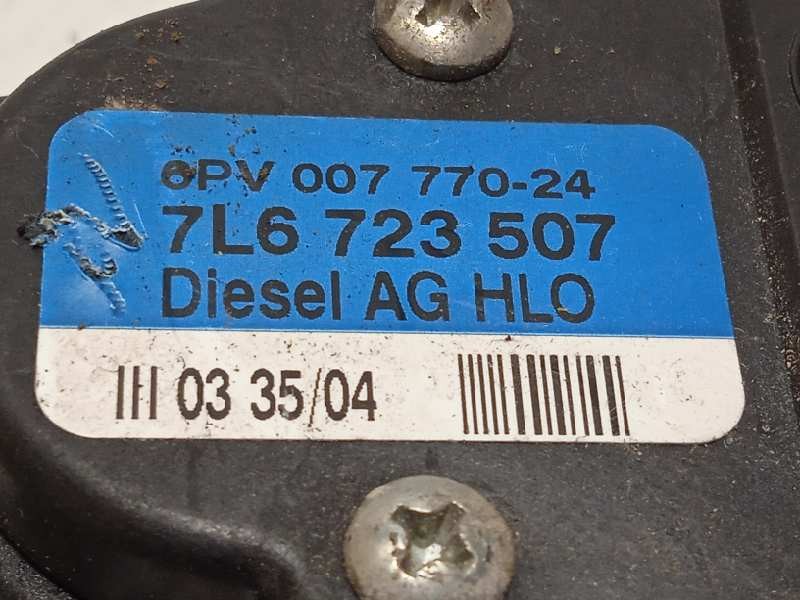 Recambio de potenciometro pedal para volkswagen touareg (7la) tdi v10 referencia OEM IAM 7L6723507  6PV00777024
