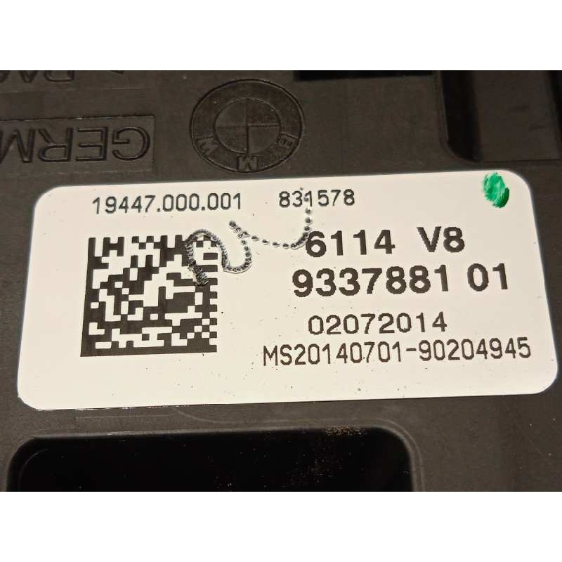 Recambio de caja reles / fusibles para bmw serie 1 lim. (f20) 118i referencia OEM IAM 9337881 61149259466 61149337881