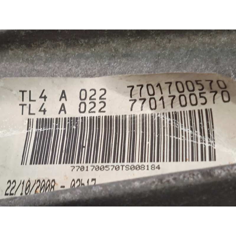 Recambio de caja cambios para renault megane iii coupe expression referencia OEM IAM TL4022 7701479097 8201184199