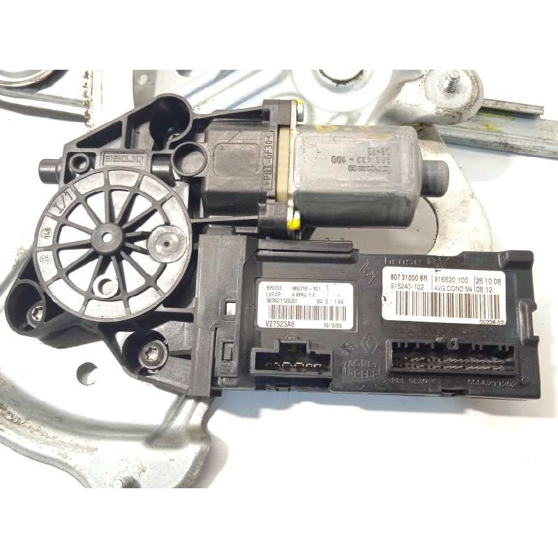 Recambio de elevalunas delantero izquierdo para renault megane iii coupe expression referencia OEM IAM 807310006R  807210004R