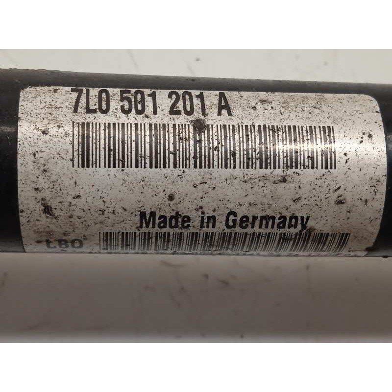 Recambio de transmision trasera derecha para volkswagen touareg (7la) tdi v10 referencia OEM IAM 7L0501201A  