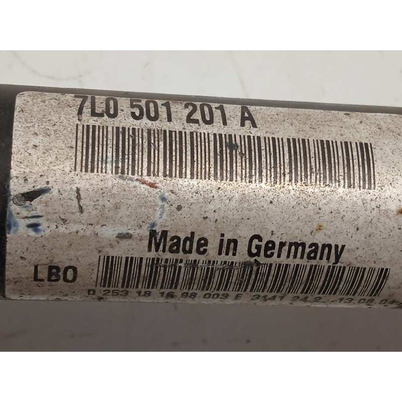 Recambio de transmision trasera izquierda para volkswagen touareg (7la) tdi v10 referencia OEM IAM 7L0501201A  