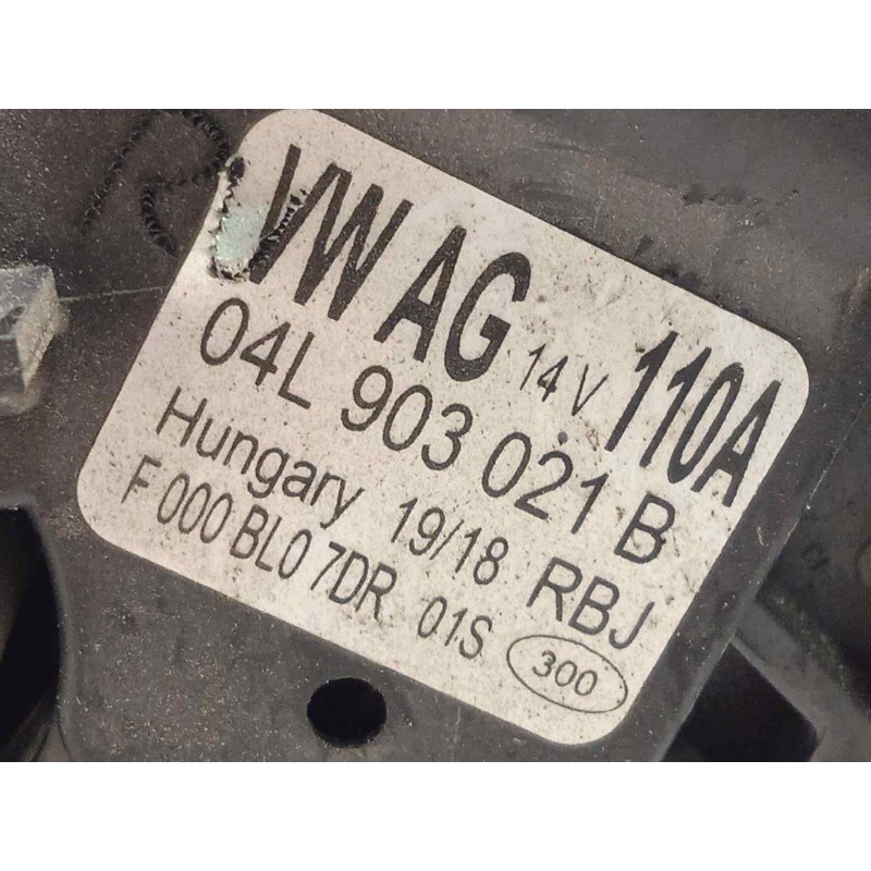 Recambio de alternador para seat ibiza (kj1) style referencia OEM IAM 04L903021B  F000BL07DR