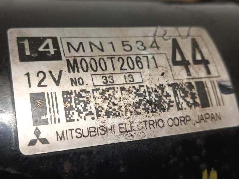 Recambio de motor arranque para mitsubishi outlander (cu0w) 2.0 cat referencia OEM IAM MN153444  