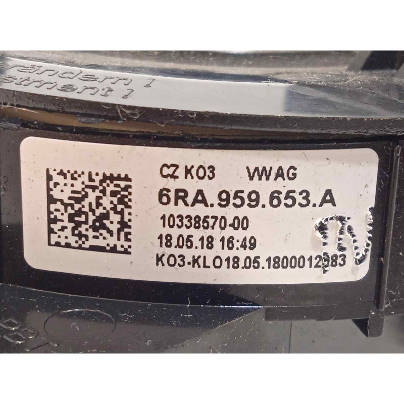 Recambio de anillo airbag para seat ibiza (kj1) style referencia OEM IAM 6RA959653A  