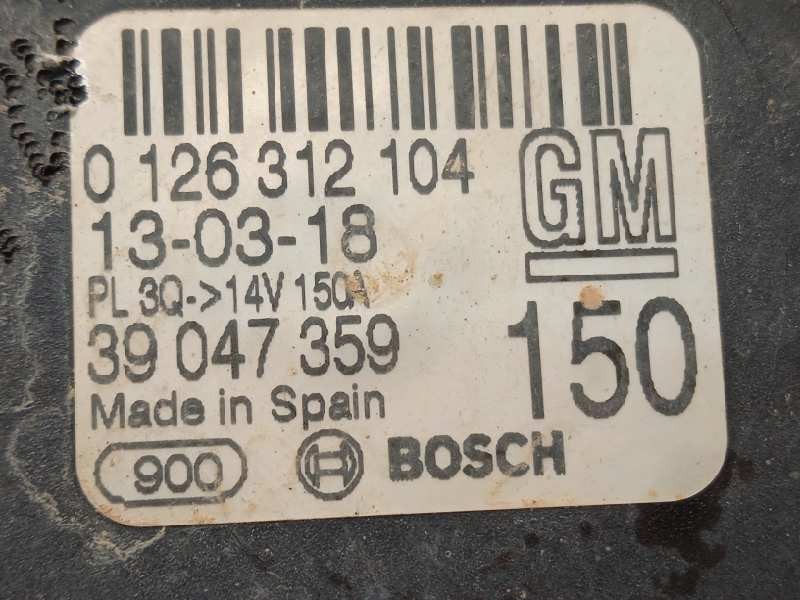 Recambio de alternador para opel corsa e business referencia OEM IAM 39047359  0126312104