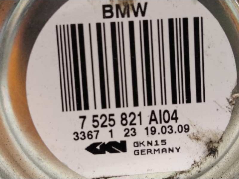 Recambio de transmision trasera izquierda para bmw serie 3 berlina (e90) 320i referencia OEM IAM 7525821 7525821AI04 33217553561