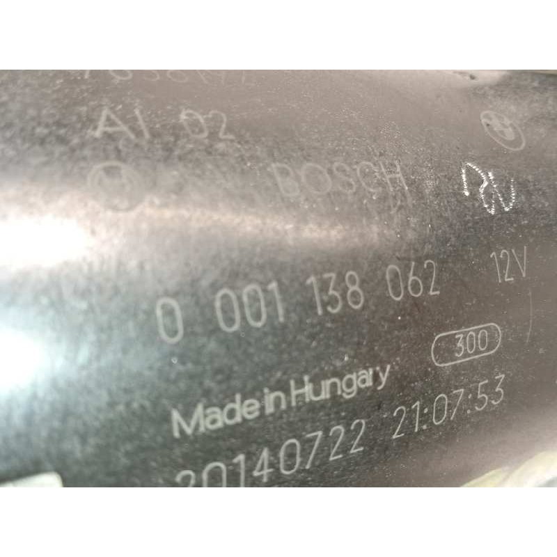 Recambio de motor arranque para bmw serie 1 lim. (f20) 118i referencia OEM IAM 7638192 12417638192 0001138062