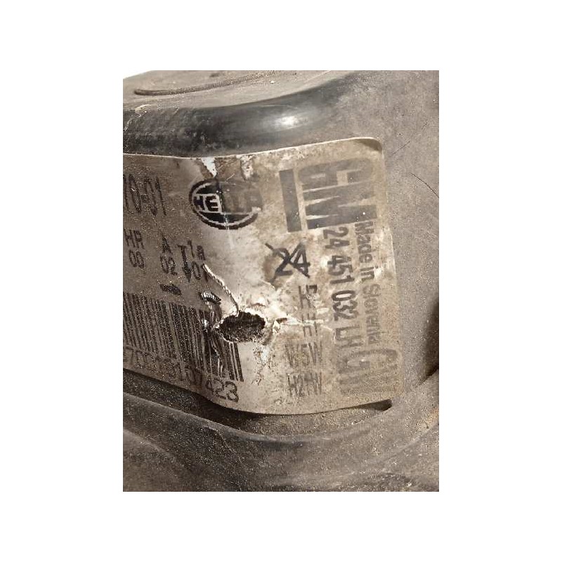 Recambio de faro izquierdo para opel astra h ber. cosmo referencia OEM IAM 24451032  