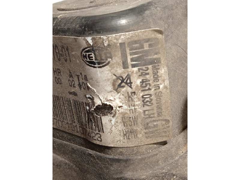 Recambio de faro izquierdo para opel astra h ber. cosmo referencia OEM IAM 24451032  