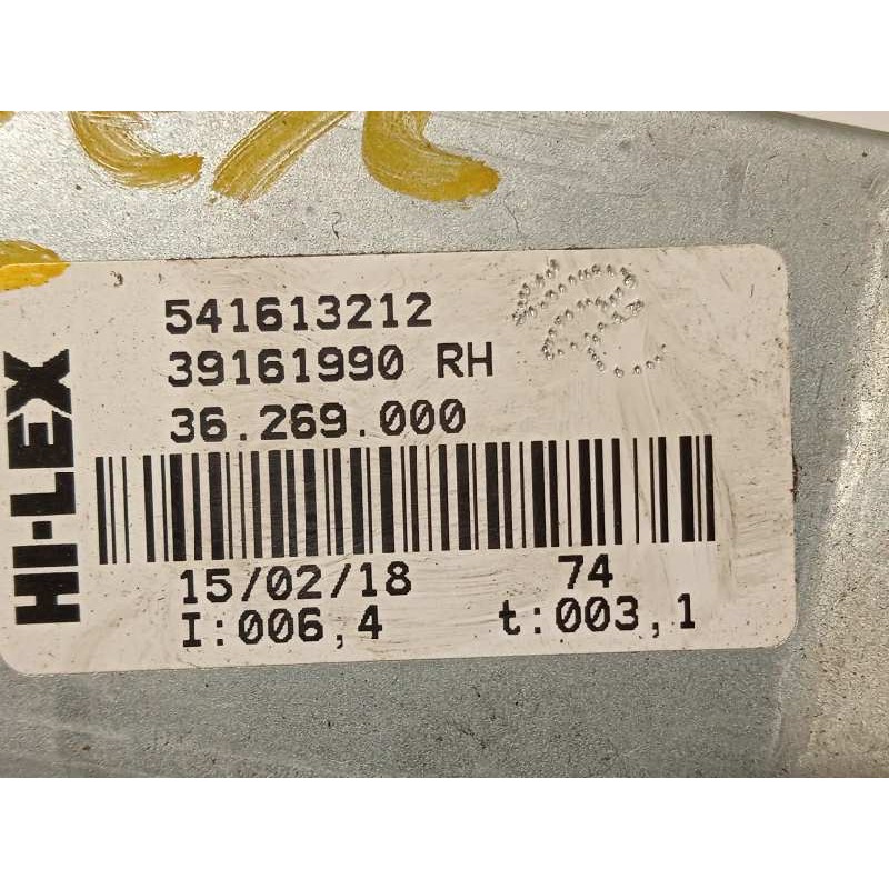 Recambio de elevalunas delantero derecho para opel corsa e business referencia OEM IAM 39161990  