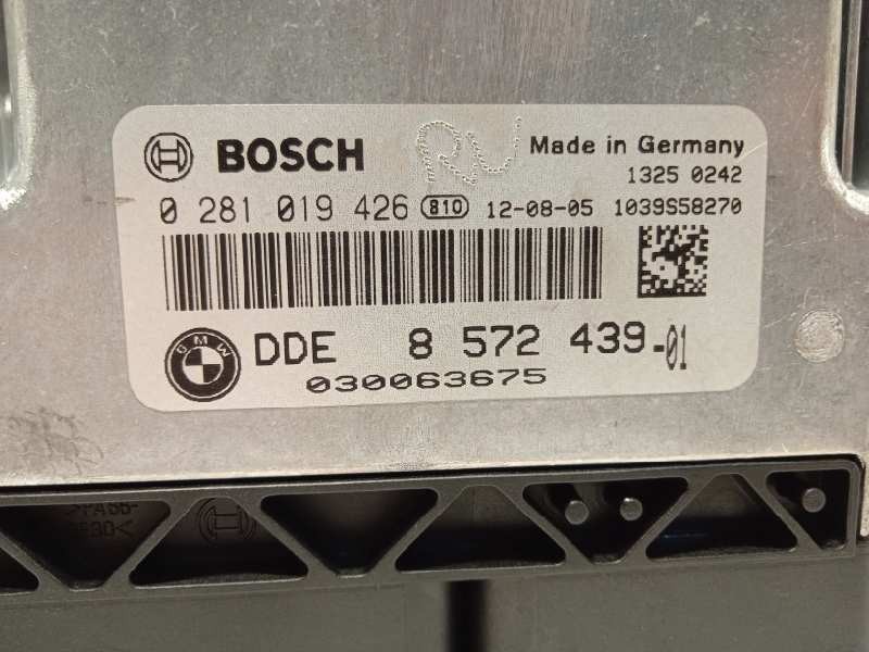 Recambio de centralita motor uce para bmw serie 7 (f01/f02) 730ld referencia OEM IAM 8572439  0281019426