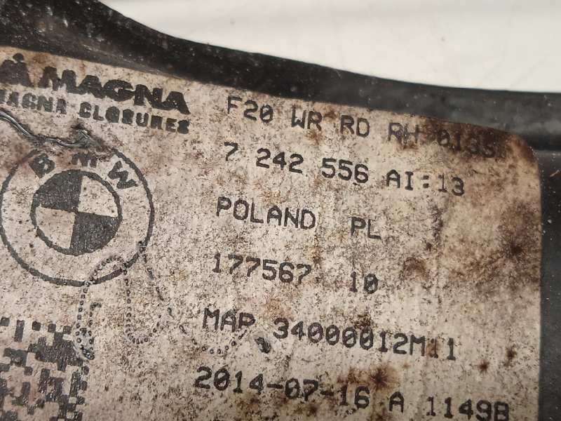 Recambio de elevalunas trasero derecho para bmw serie 1 lim. (f20) 118i referencia OEM IAM 7242556  