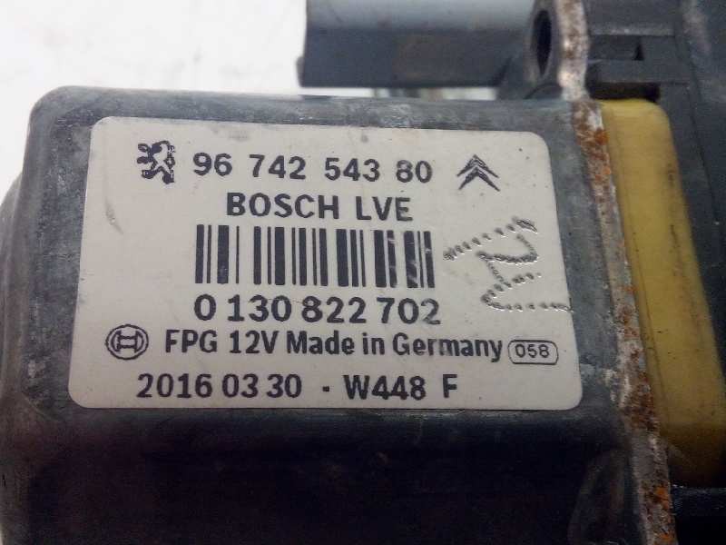 Recambio de elevalunas delantero derecho para peugeot 208 1.6 blue-hdi fap referencia OEM IAM 9673154380  9674254380
