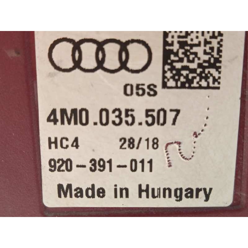 Recambio de antena para audi q5 (fyb) 2.0 tdi referencia OEM IAM 4M0035507  