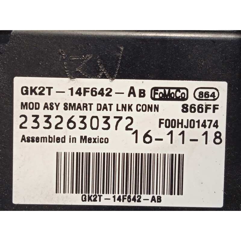 Recambio de modulo electronico para ford transit custom kasten 2.0 tdci cat referencia OEM IAM GK2T14F642AB  