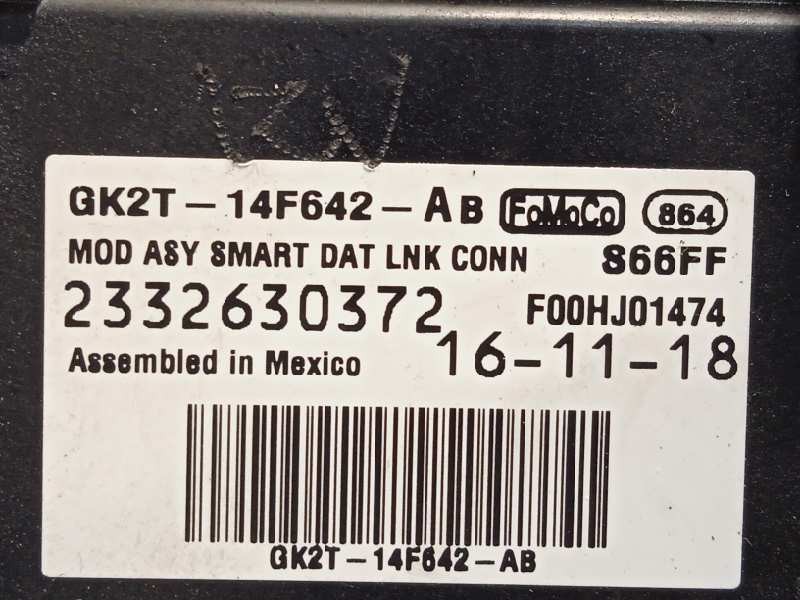 Recambio de modulo electronico para ford transit custom kasten 2.0 tdci cat referencia OEM IAM GK2T14F642AB  