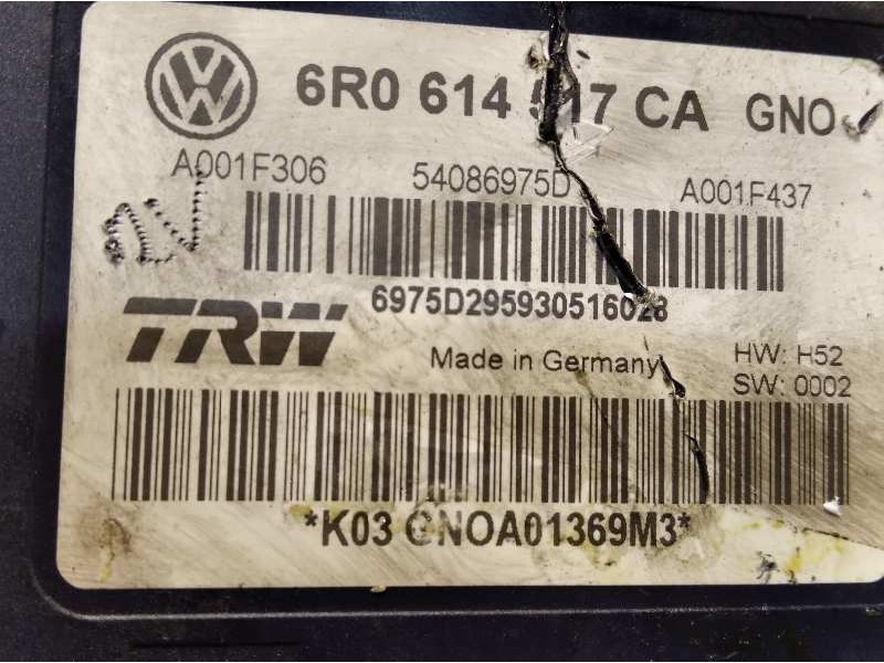 Recambio de abs para seat toledo (kg3) style referencia OEM IAM 6R0614517CA A001F306 54086975D