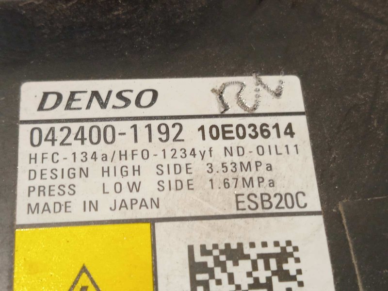 Recambio de compresor aire acondicionado para toyota corolla (e21) referencia OEM IAM 0424001192  8837012070