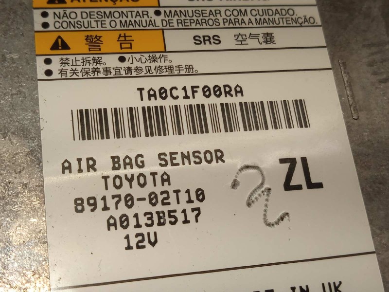 Recambio de kit airbag para toyota corolla (e21) referencia OEM IAM 5540002901C0 7396002380 4513002830C0