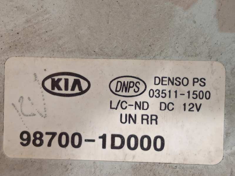 Recambio de motor limpia trasero para kia carens (un) 2.0 crdi referencia OEM IAM 987001D000  