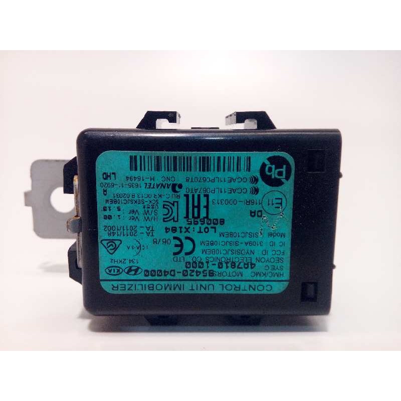 Recambio de modulo electronico para kia rio (yb) 1.2 cat referencia OEM IAM 95420D4000  