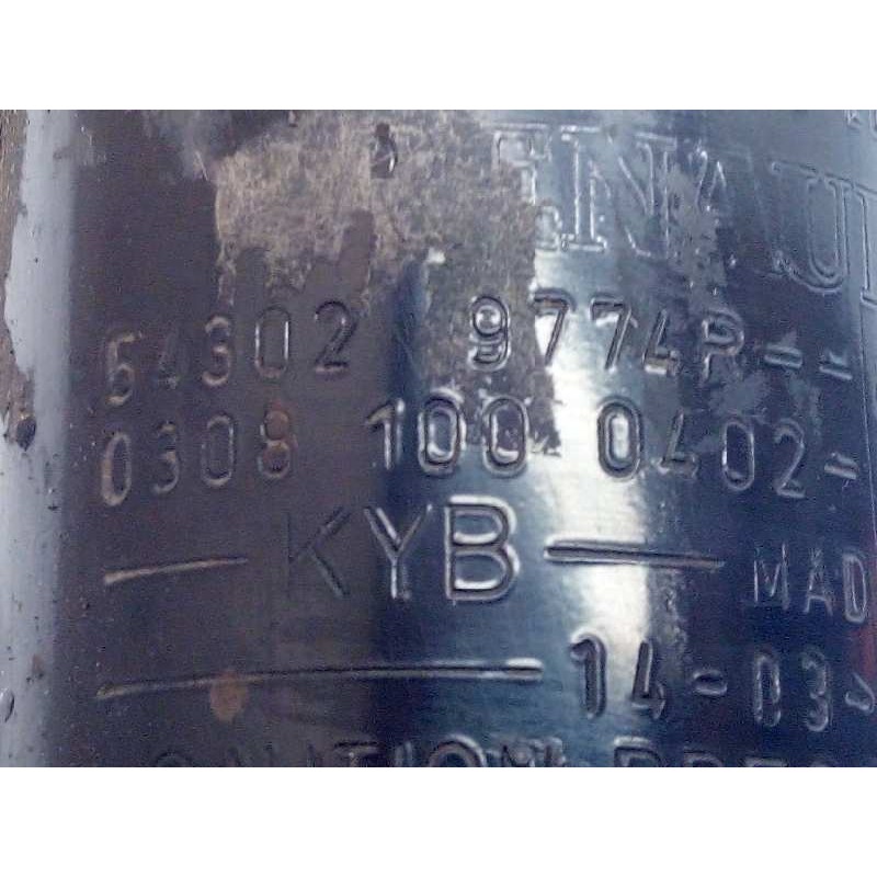 Recambio de amortiguador delantero derecho para renault master kasten l1h1 ka 3,5t referencia OEM IAM 543029774R  