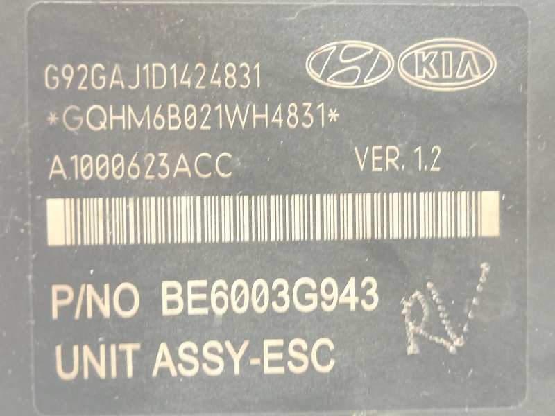 Recambio de abs para kia rio drive referencia OEM IAM 589201W570 BE6003G943 MGH60BH6013G943