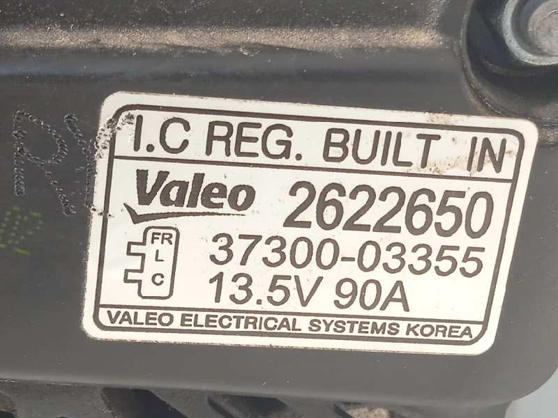 Recambio de alternador para kia rio drive referencia OEM IAM 2622650  3730003355