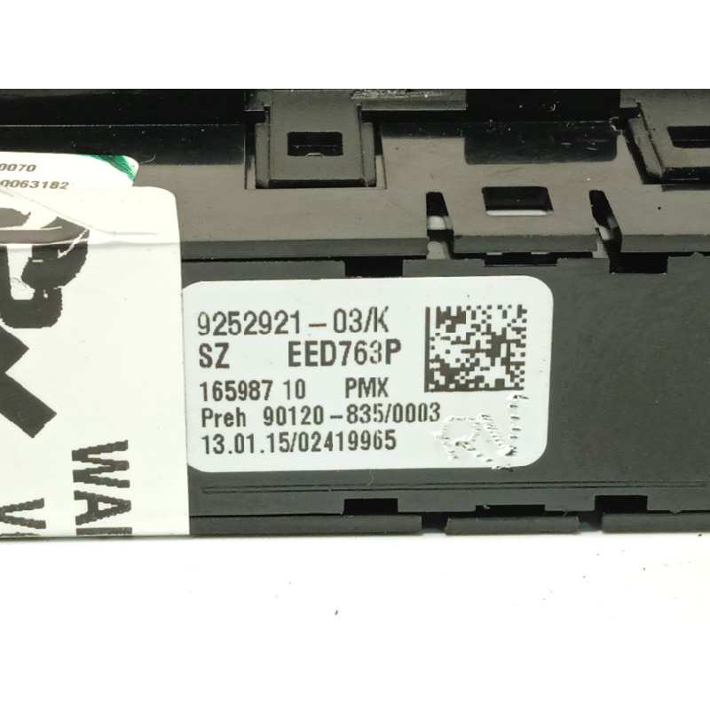 Recambio de mando multifuncion para bmw serie 4 coupe (f32) 430d referencia OEM IAM 9252921 901208350003 61319252921