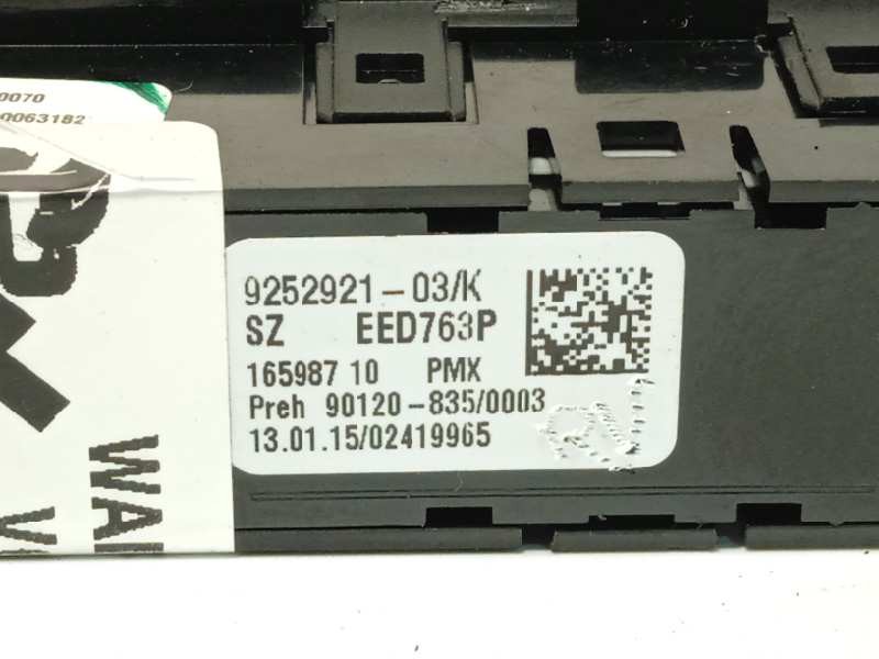 Recambio de mando multifuncion para bmw serie 4 coupe (f32) 430d referencia OEM IAM 9252921 901208350003 61319252921