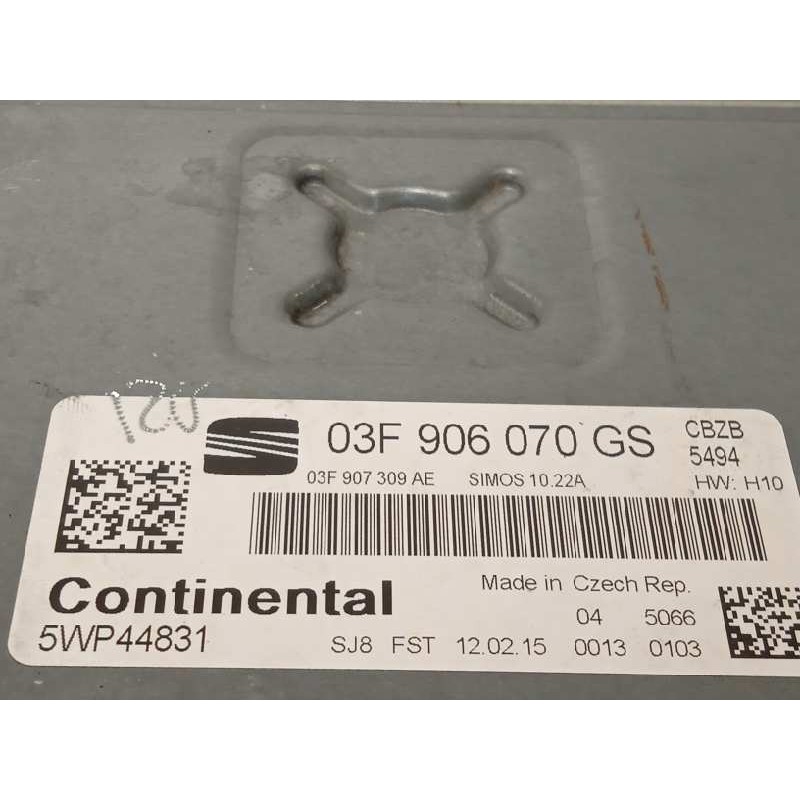 Recambio de centralita motor uce para seat ibiza sc (6j1) stylance / style referencia OEM IAM 03F906070GS  5WP44831