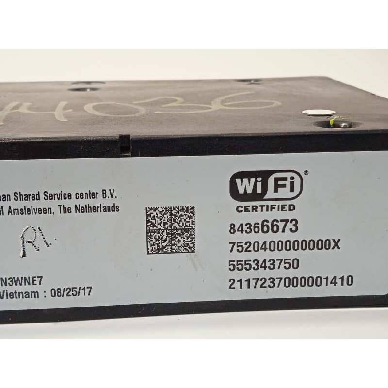 Recambio de modulo electronico para opel corsa e s-d / cadra12 / bx2e6ah7j5 referencia OEM IAM 84366673  