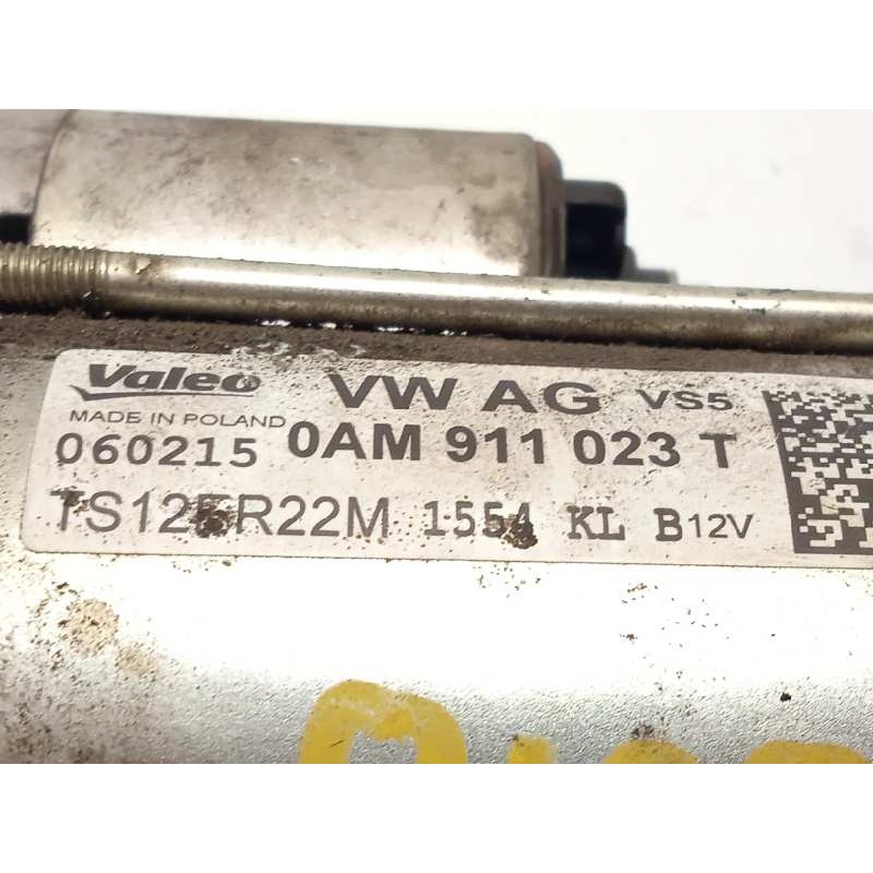 Recambio de motor arranque para seat ibiza sc (6j1) stylance / style referencia OEM IAM 0AM911023T  TS12ER22M