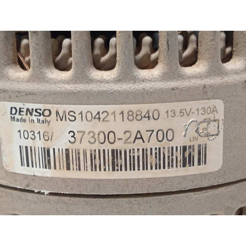 Recambio de alternador para kia cee´d 1.6 crdi cat referencia OEM IAM 373002A700  MS1042118840