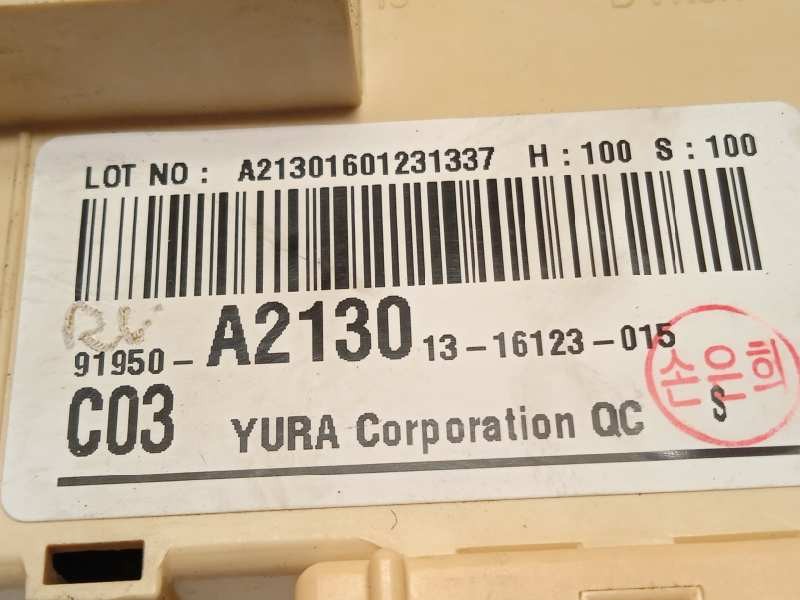 Recambio de caja reles / fusibles para kia cee´d 1.6 crdi cat referencia OEM IAM 91950A2130  