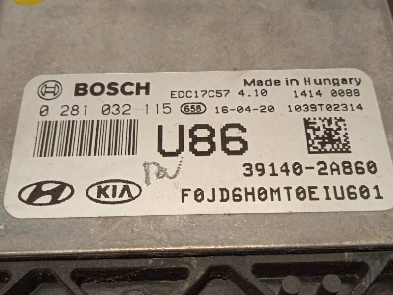 Recambio de centralita motor uce para kia cee´d 1.6 crdi cat referencia OEM IAM 391402A860  0281032115