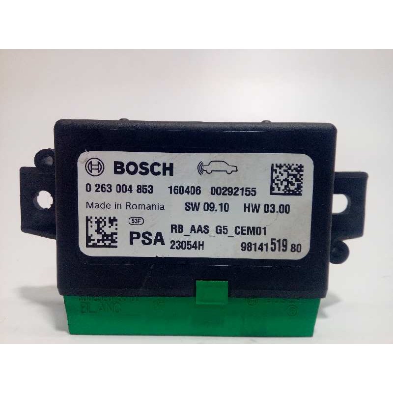 Recambio de modulo electronico para peugeot 208 active referencia OEM IAM 9814151980  0263004853