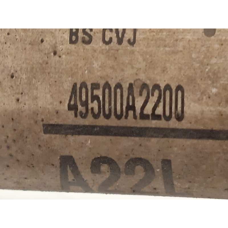 Recambio de transmision delantera izquierda para kia cee´d 1.6 crdi cat referencia OEM IAM 49500A2200  