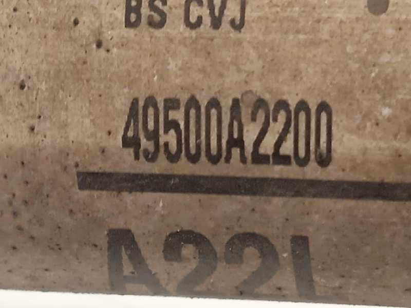 Recambio de transmision delantera izquierda para kia cee´d 1.6 crdi cat referencia OEM IAM 49500A2200  