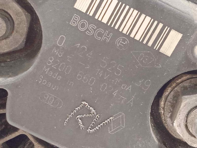 Recambio de alternador para renault kangoo dynamique referencia OEM IAM 8200660024  0124525139