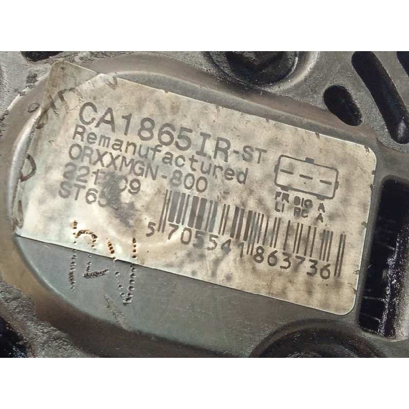 Recambio de alternador para ford focus c-max (cap) trend (d) referencia OEM IAM CA1865IR  