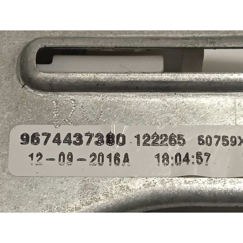 Recambio de elevalunas trasero izquierdo para citroën c-elysée exclusive referencia OEM IAM 9674437380  9677417580