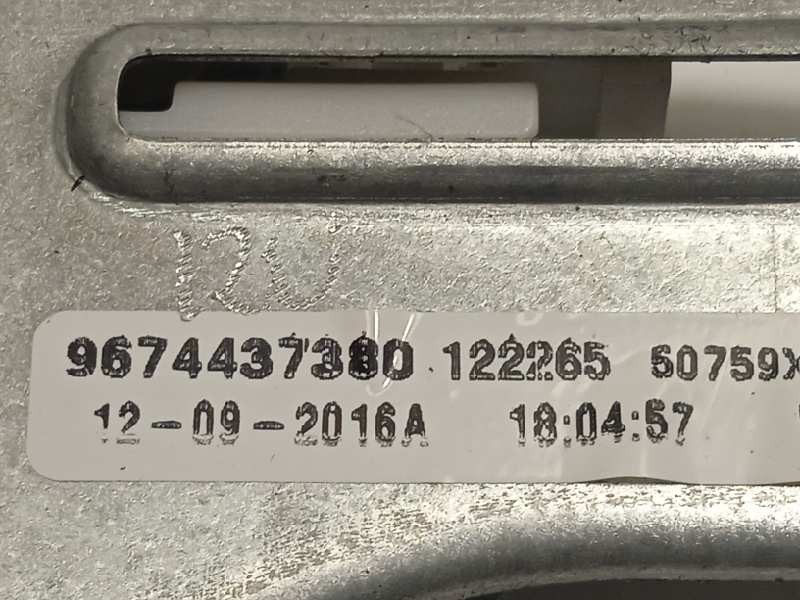 Recambio de elevalunas trasero izquierdo para citroën c-elysée exclusive referencia OEM IAM 9674437380  9677417580