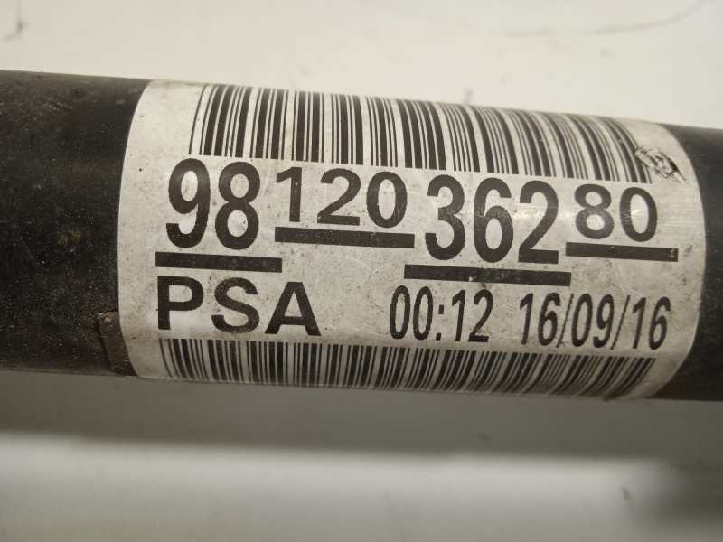 Recambio de transmision delantera izquierda para citroën c-elysée exclusive referencia OEM IAM 9812036280  