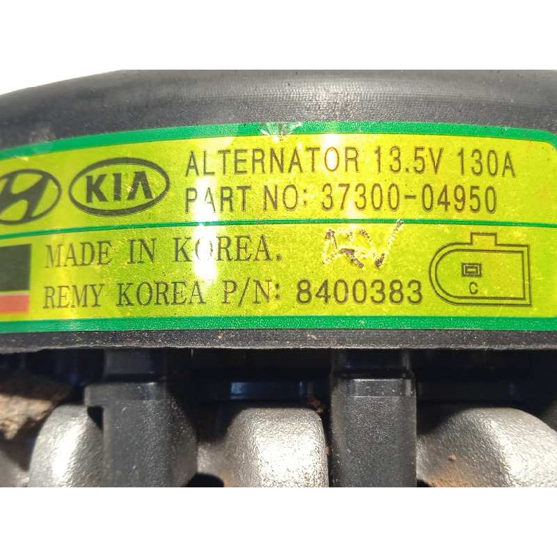 Recambio de alternador para hyundai kona 1.0 tgdi cat referencia OEM IAM 3730004950  8400383