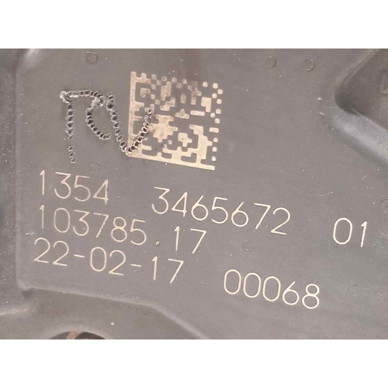 Recambio de caja mariposa para toyota auris 1.6 d-4d cat referencia OEM IAM 3465672  13543465672